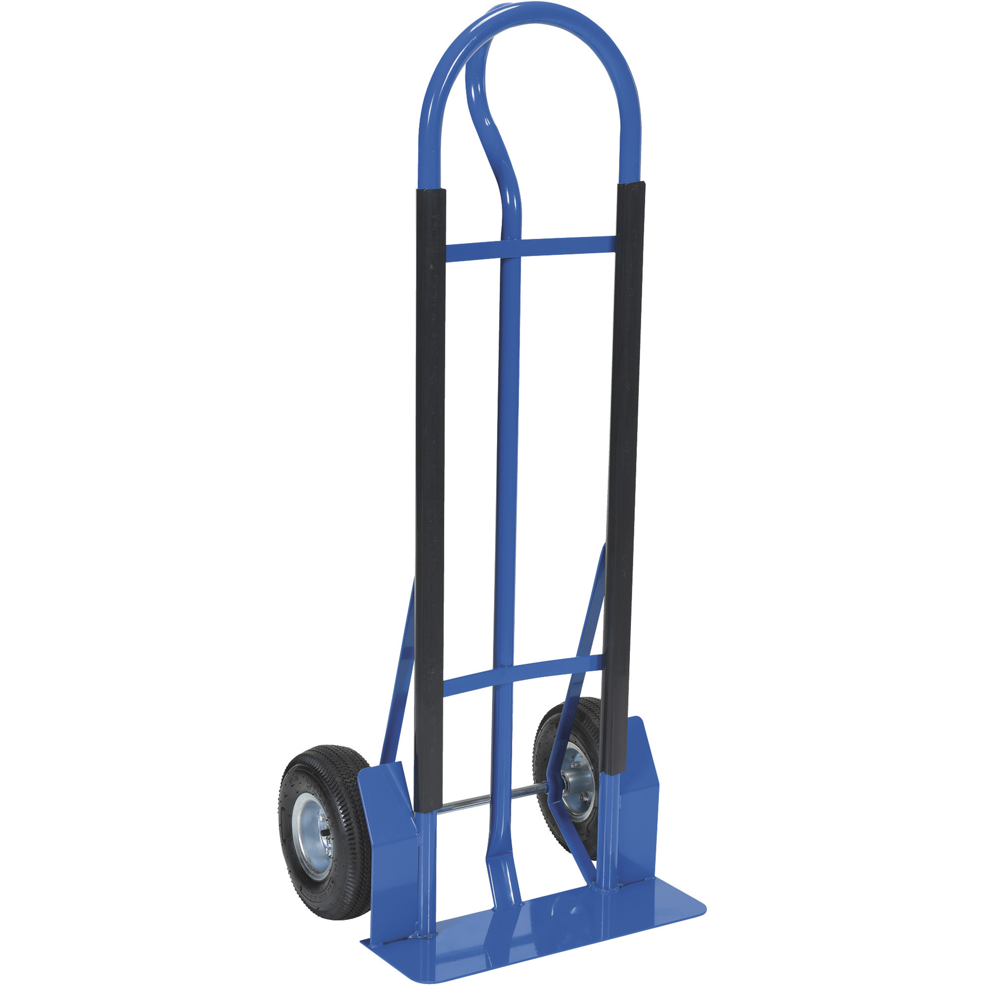 Vestil Steel Heavy Duty P-Handle Truck - 600-Lb. Capacity, 10in. x 2.5in. Pneumatic Wheels, Model# SPHT-500S-HD
